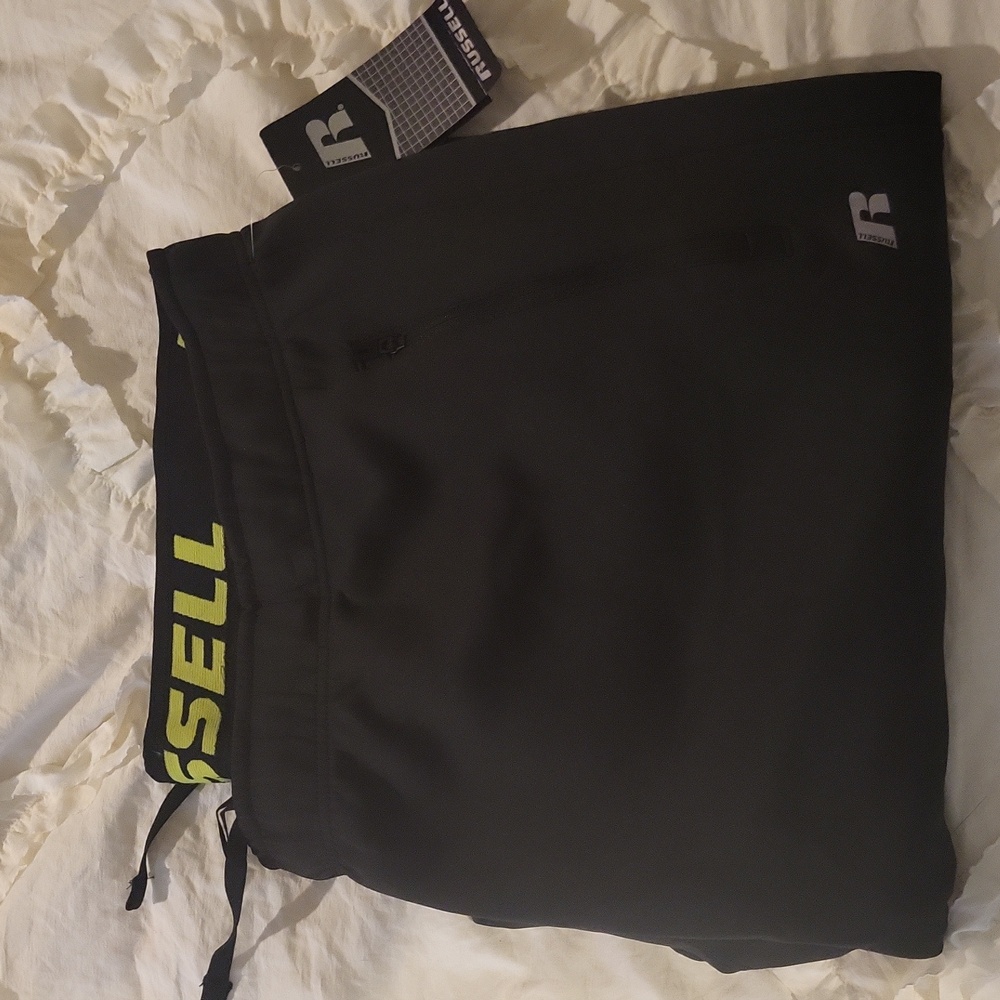 🔥HOT🔥 NWT! Men's Russell Athletic Reflective Black Pants With Dri-Power 360®️ - Picture 7 of 7